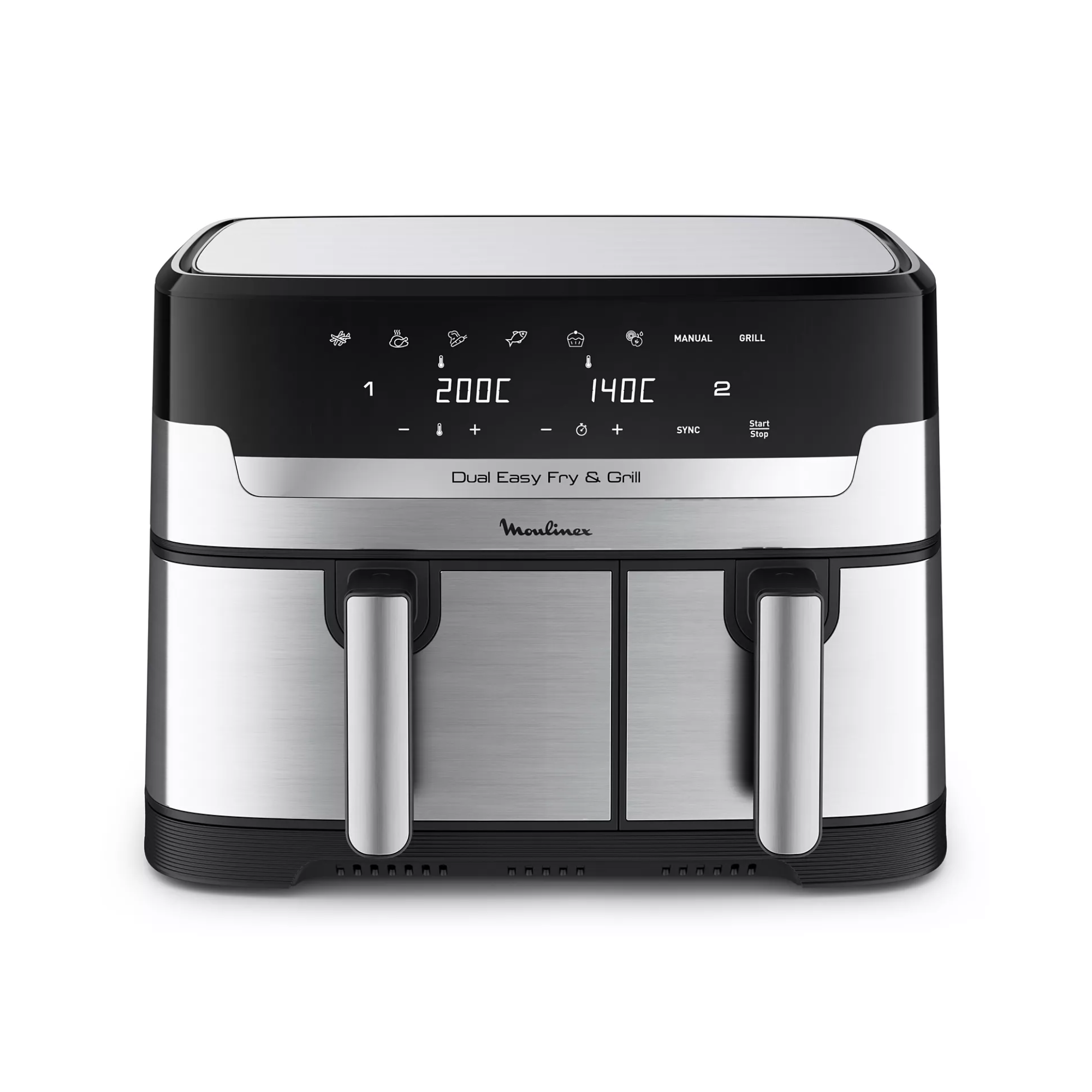MOULINEX - Easy fry grill dual XXL 8.3L