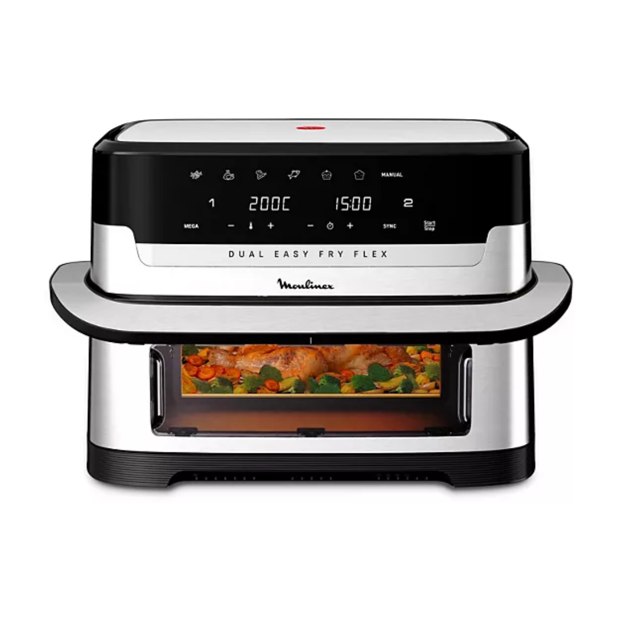 MOULINEX - Easy Fry Dual Flex 9L
