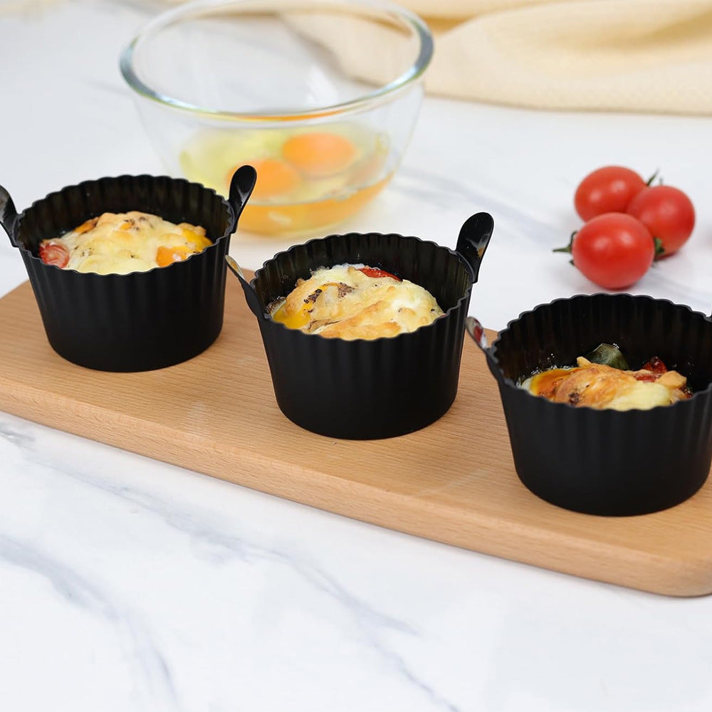 6 moules silicone à muffins pour AirFryer – vue détaillée