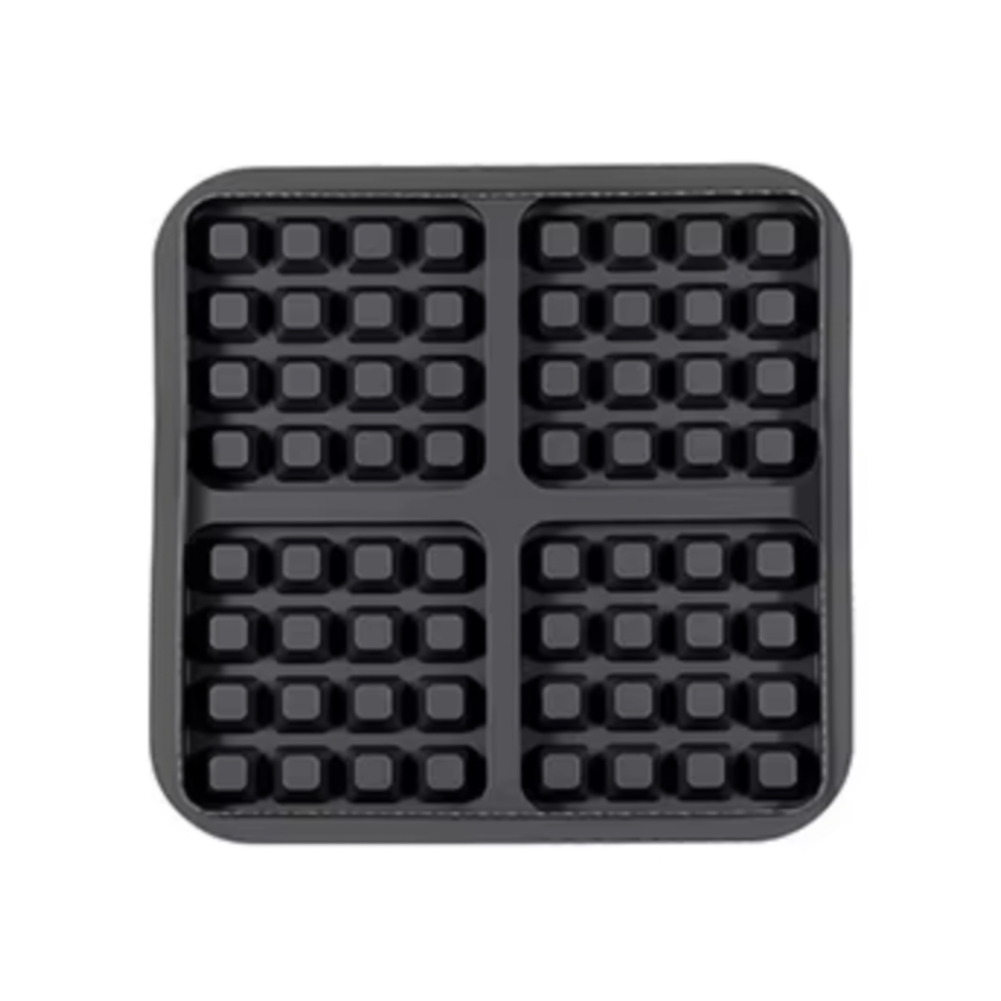 Moule à Gaufres Carré en Silicone pour AirFryer