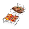 2 grilles + 4 brochettes NINJA - Food flex 10.4L