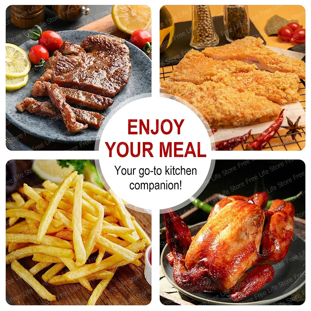 100 Papiers cuissons pour NINJA - Foodi flex 10.4L pour Grand et petits bac