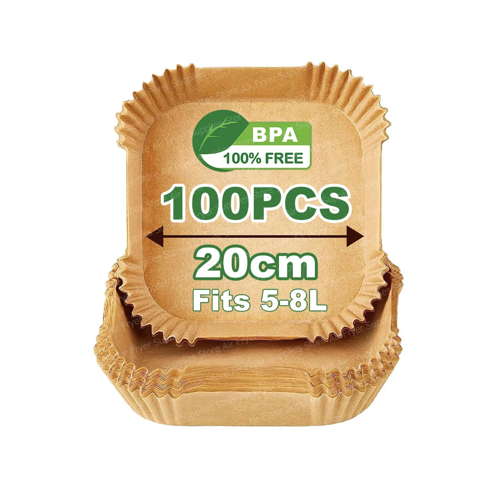 100 Papiers cuissons pour COSORI - Iconic Single 6.2L