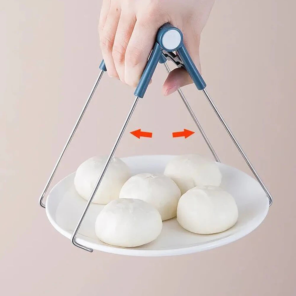 Pince / Gants silicone / Porte-plats - pour tous les Airfryer - bleu ou rose (Accessoires vendus séparément)