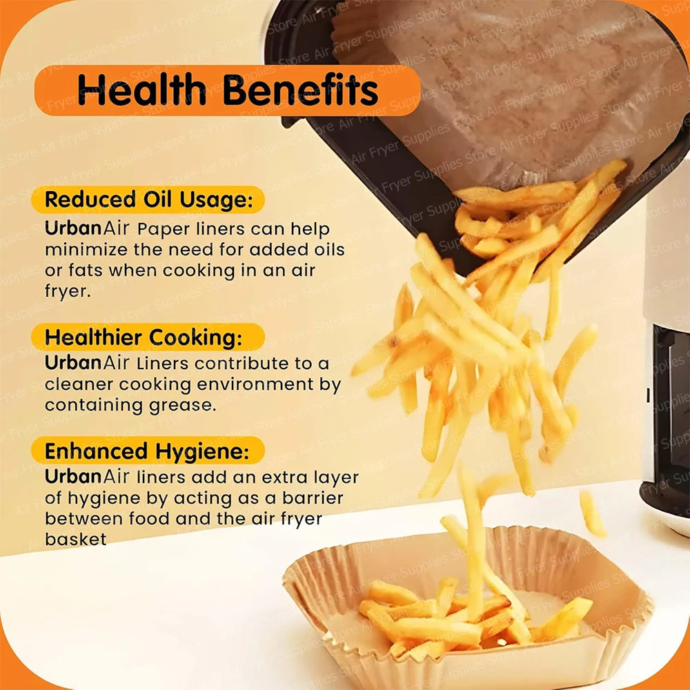 100 Papiers cuissons pour COSORI - Iconic Single 6.2L