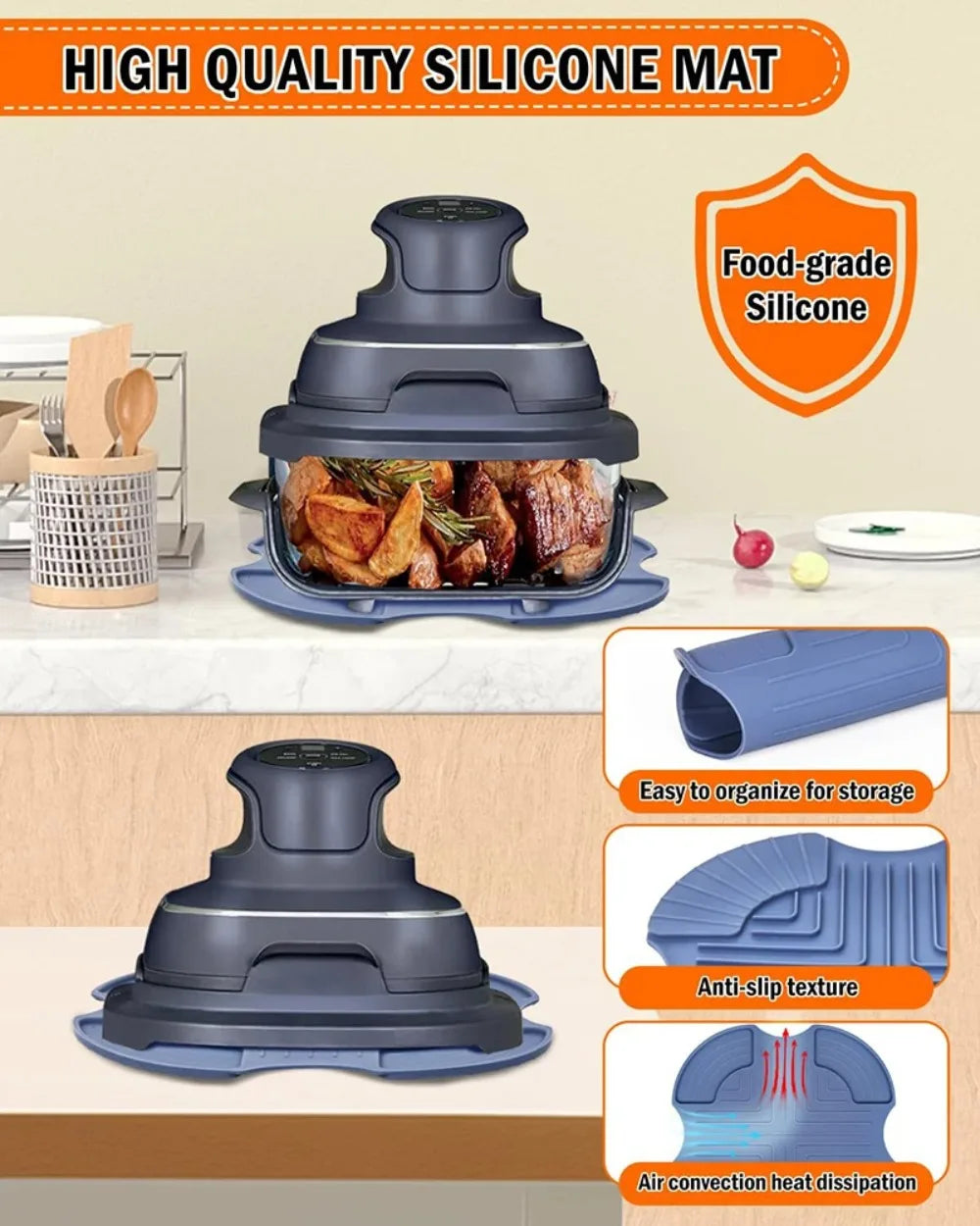 Support anti brûlure pour NINJA - Crispi 3.8L