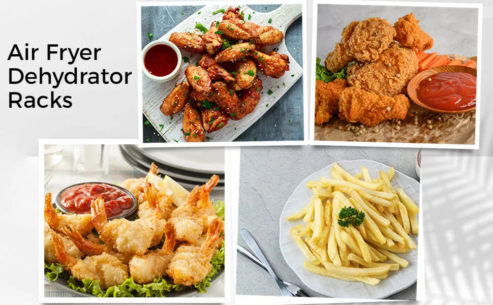 3 grilles de cuisson INOX pour COSORI - Twinfry 10L