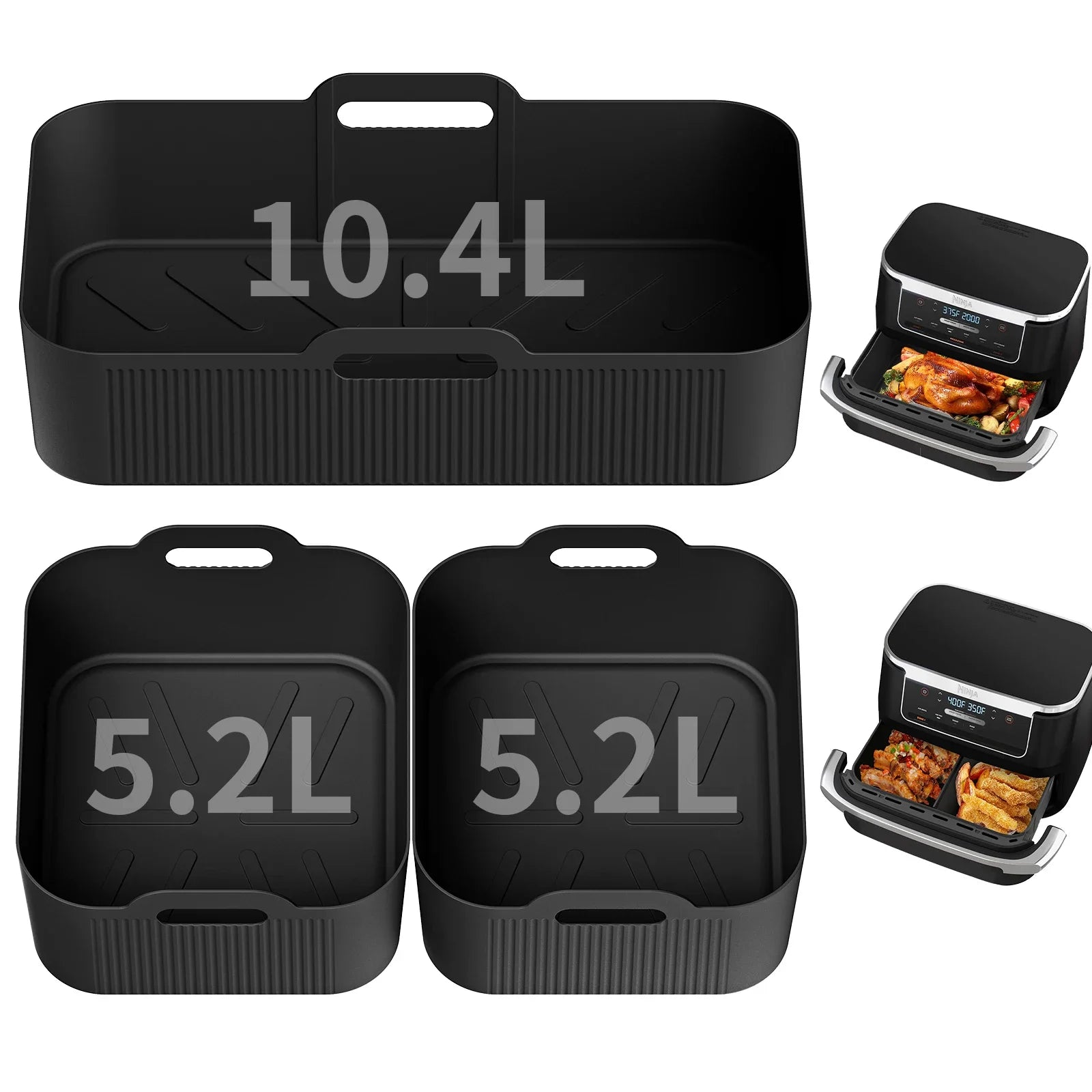 Bacs en silicone pour COSORI - Twinfry 10L