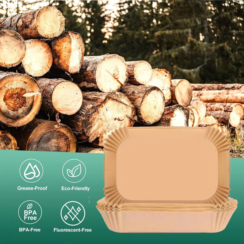 100 Papiers cuissons pour NINJA - Dual zone 7.6L