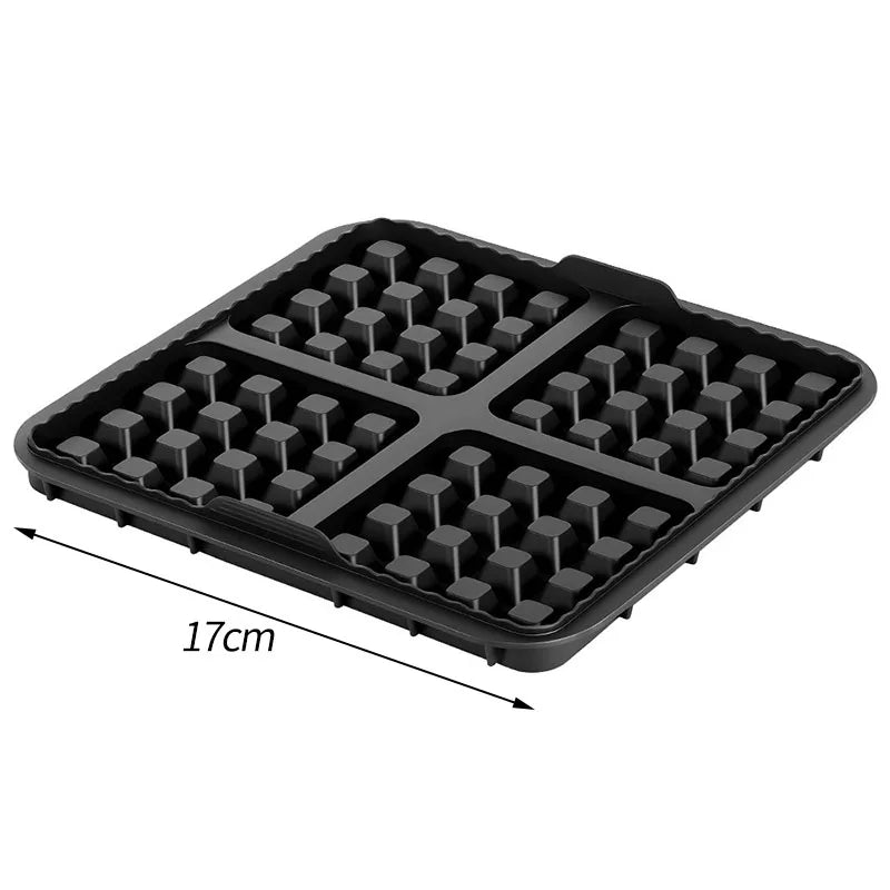 Moule à Gaufres Carré en Silicone pour AirFryer