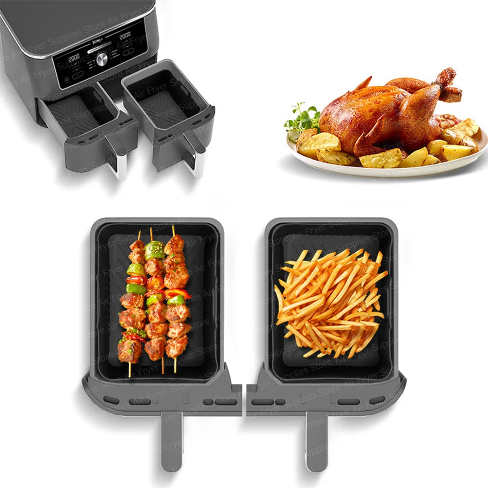 2 Bacs en silicone NINJA - Foodi flex 10.4L